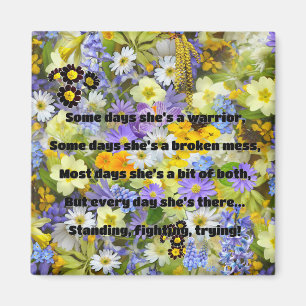 Empath Strength Positive Quote Encouragement  Magnet