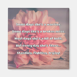 Empath Strength Positive Quote Encouragement  Magnet