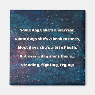 Empath Strength Positive Quote Encouragement  Magnet