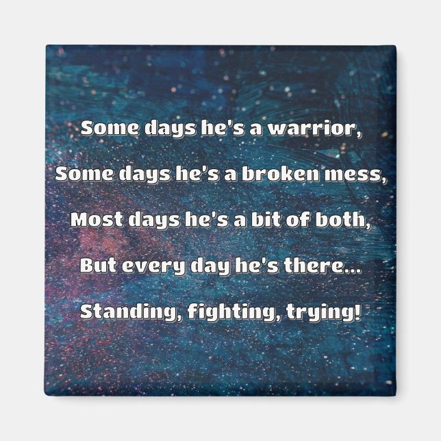 Empath Strength Positive Quote Encouragement  Magnet (Front)