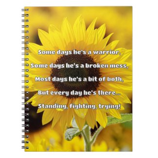 Empath Strength Positive Quote Encouragement  Notebook