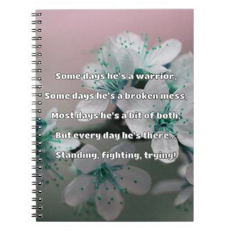 Empath Strength Positive Quote Encouragement  Notebook