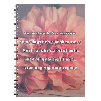 Empath Strength Positive Quote Encouragement  Notebook