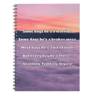 Empath Strength Positive Quote Encouragement  Notebook