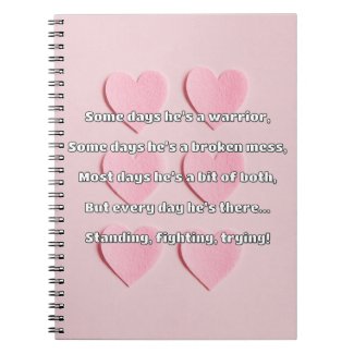Empath Strength Positive Quote Encouragement  Notebook