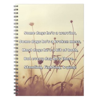Empath Strength Positive Quote Encouragement  Notebook