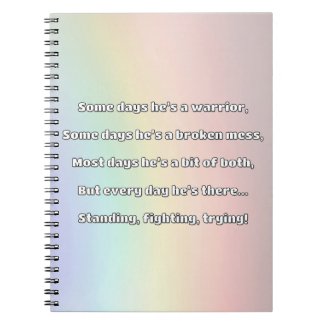 Empath Strength Positive Quote Encouragement  Notebook
