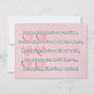 Empath Strength Positive Quote Encouragement Postcard