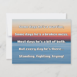 Empath Strength Positive Quote Encouragement  Postcard