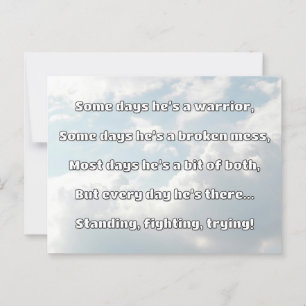 Empath Strength Positive Quote Encouragement  Postcard