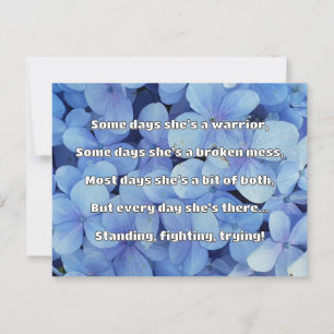 Empath Strength Positive Quote Encouragement  Postcard