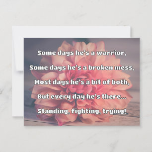 Empath Strength Positive Quote Encouragement  Postcard