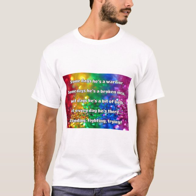 Empath Strength Positive Quote Encouragement  T-Shirt (Front)