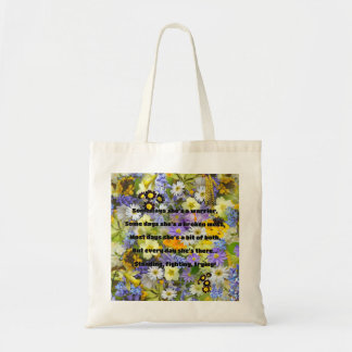 Empath Strength Positive Quote Encouragement Tote Bag