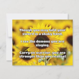 Empath Warrior Positive Quote Encouragement 