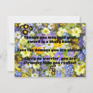 Empath Warrior Positive Quote Encouragement 