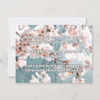 Empath Warrior Positive Quote Encouragement 