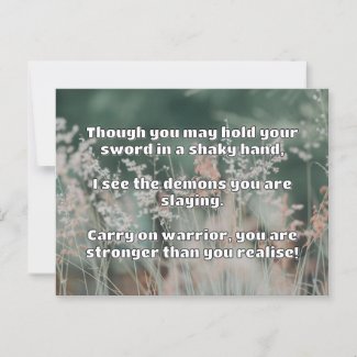 Empath Warrior Positive Quote Encouragement 
