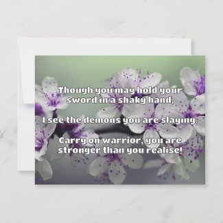 Empath Warrior Positive Quote Encouragement 