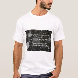 Empath Warrior Positive Quote Encouragement   T-Shirt