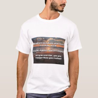 Empath Warrior Positive Quote Encouragement  T-Shirt