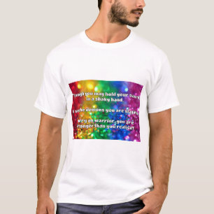 Empath Warrior Positive Quote Encouragement T-Shirt