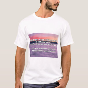Empath Warrior Positive Quote Encouragement T-Shirt