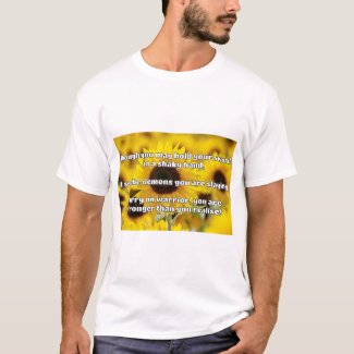 Empath Warrior Positive Quote Encouragement  T-Shirt