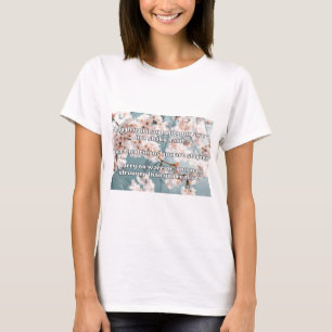 Empath Warrior Positive Quote Encouragement T-Shirt
