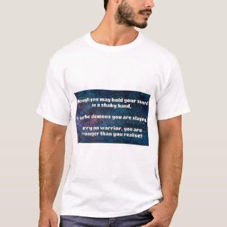 Empath Warrior Positive Quote Encouragement  T-Shirt