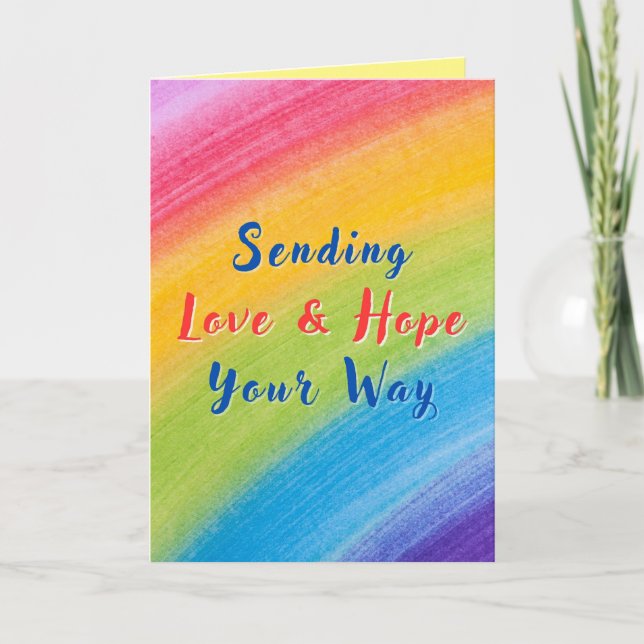 Empathy Card for Difficult Times eg Sickness (Front)