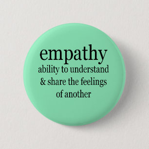 Empathy Definition 6 Cm Round Badge