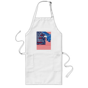 Empathy & Kindness are Patriotic Long Apron