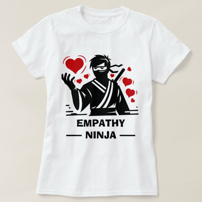 Empathy Ninja T-shirt (Design Front)