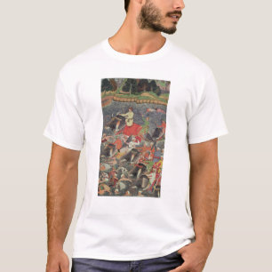 Emperor Akbar  crossing the River Ganges T-Shirt