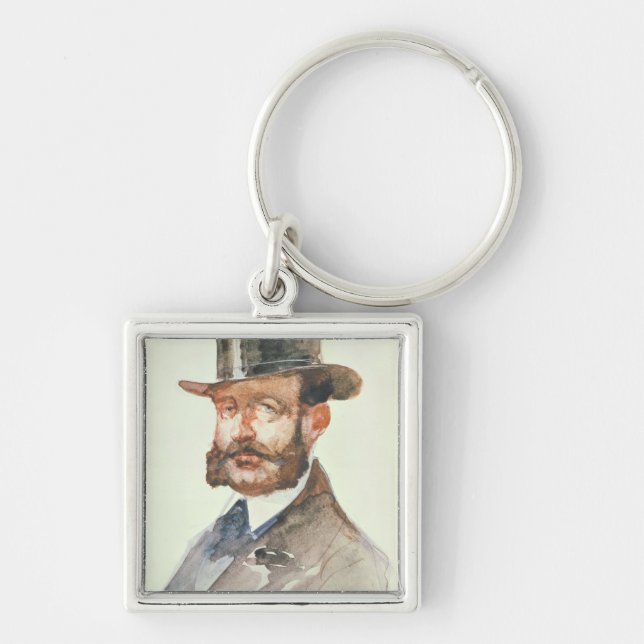 Emperor Alexander II  at the Races Key Ring (Front)