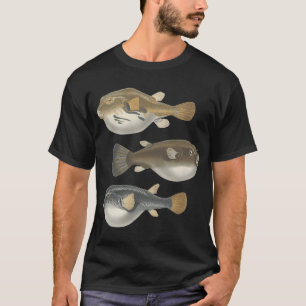 Emperor Angelfish Saltwater reef aquarium fish tan T-Shirt
