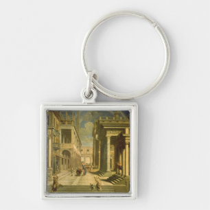Emperor Augustus and the Sibyl, 1535 Key Ring