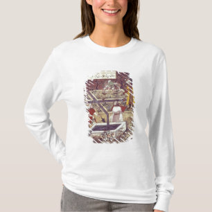 Emperor Babur and his architect plan T-Shirt