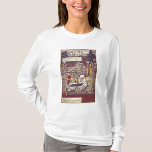 Emperor Babur and his architect plan T-Shirt