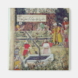 Emperor Babur Magnet