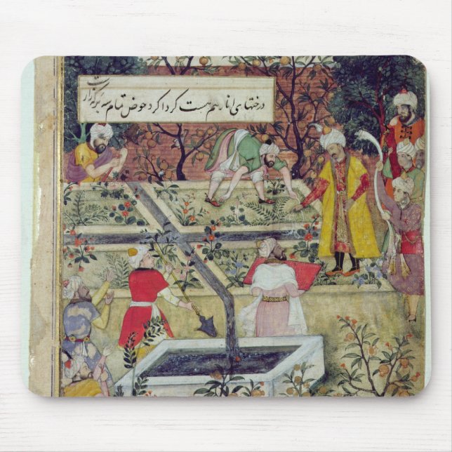 Emperor Babur Mouse Mat (Front)