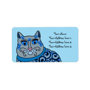 Emperor Cat Label