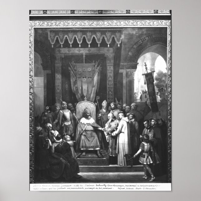 Emperor Charlemagne  Surrounded Principal Poster (Front)