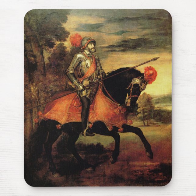 Emperor Charles Mouse Mat (Front)