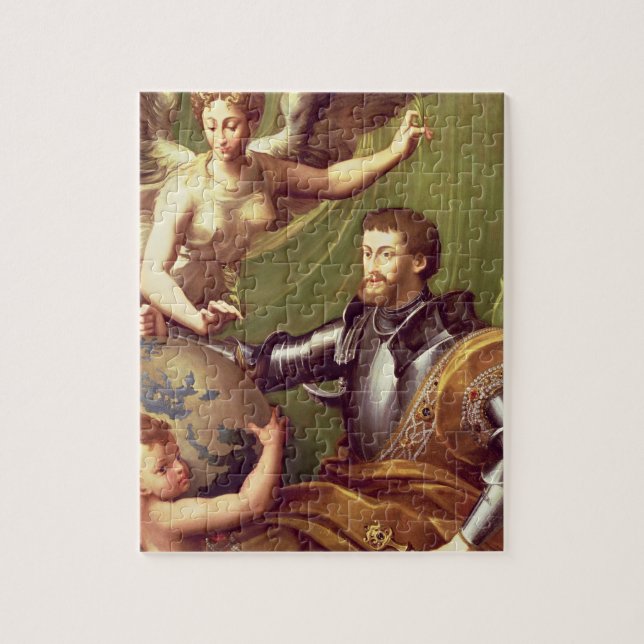 Emperor Charles V (1500-58) Receiving the World, c Jigsaw Puzzle (Vertical)