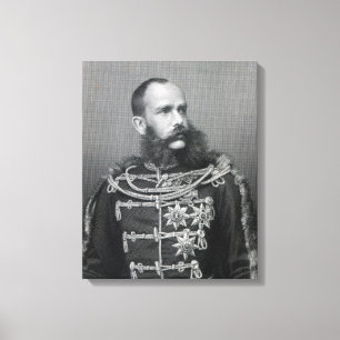 Emperor Franz Joseph I of Austria Canvas Print