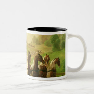 Emperor Franz Joseph I of Austria Two-Tone Coffee Mug