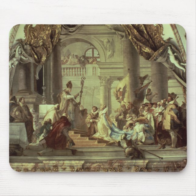 Emperor Frederick Barbarossa's wedding Mouse Mat (Front)