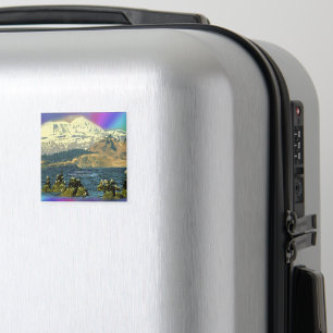 Emperor Geese on Chiniak Bay near Chiniak, Alaska Magnet